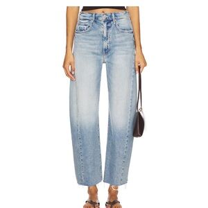 NWT MOTHER Jeans The Half Pipe Ankle Fray in I Confess.